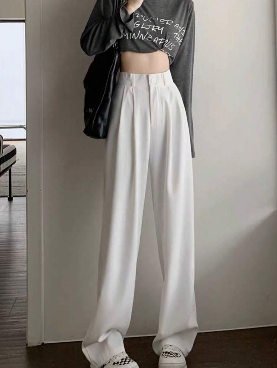 Women Pants - trắng - Xem 1