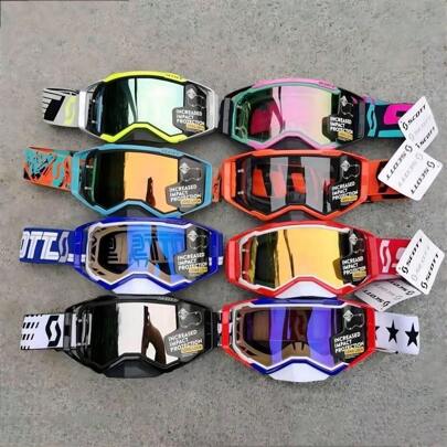 Easypie Selection 1 Pc Motocross Goggles Dirt Bike Motorcycle Glasses Off-Road MX ATV Skiing Cycling Eyeglasses Outdoor Sports Helmet Masks