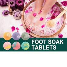 6 件/盒足部护理薰衣草油足浴球，生姜油足浴球去除异味和保湿，适合家庭、旅行或户外使用，圣诞节、新年或节日礼物，适合送给女性、母亲、妻子、姐妹、女朋友