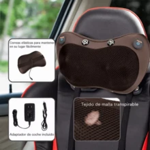 3D Shiatsu Heat Neck And Back Massager Pillow