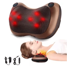 3D Shiatsu Heat Neck And Back Massager Pillow