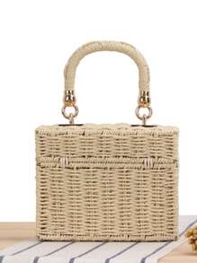 Women Crossbody - 米色 - 查看 4