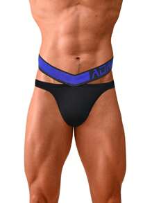 Men Modal Sexy Triangle Boxer Briefs With V-Shaped Waistband, Comfortable And Breathable, Suitable For Sports, Fitness, Low-Waist, Buttock-Lifting, Fashionable Underwear. - Black - View 4