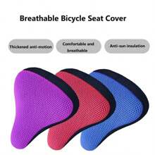 Bicycle Saddle 3D Soft Bike Seat Cover Cycling Seat Cushion Cycling Breathable Saddle Comfortable Bicycle Bike