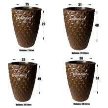 Flower Pots & Planters - Rust Brown - View 4