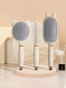 1pc Cartoon Massage Air Cushion Comb With Elegant Sand And Anti-Static Feature, Suitable For Curly/Straight Hair, Detachable Handle, Gentle Free, Comfortable Scalp Massage Experience Hair Brush, Comb, Hair Tools, Hair Products And Accessories For Barber Salon Beauty Back To School, Travel Holiday Essentials, For Women, Brush, Wooden Comb, Hair Brush, Hairdressing Equipment, Hairstyle, Hairdressing, Hair Brush, Brush Hair Brush Set, Comb Hair, Comb For Curls, Detangling Brush, Hair Brush For Women, Barber Accessories, Barbershop, Hairdressing Equipment