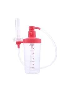 1 Peça, Banheira Portátil com Pressão de 350ml/500ml com Sistema de Limpeza Reutilizável para Higiene Feminina