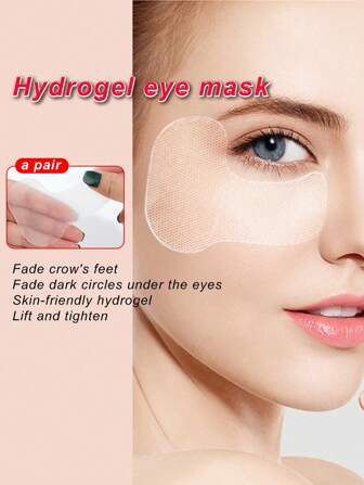 1 Pair Of Eye Gel Patches For Lifting, Tightening, And Reducing Dark Circles And Eye Wrinkles