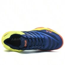 聖誕正品男女專業網球鞋防滑時尚舒適休閒情侶健身房男女運動鞋透氣牛筋鞋底運動鞋網布學生訓練鞋運動 - 霧霾藍 - 查看 4