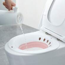 Bồn Tắm Điện Sitz Cho Phụ Nữ Mang Thai Sau Sinh Có Thể Gập Lại Trĩ Vệ Sinh Giặt Hông Tắm - Xám - Xem 7