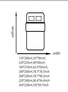 Màu thuần Bộ chăn ga gối Với Đổ đầy , Bao gồm 1 Vỏ chăn Duvet Và 2 Vỏ gối , Nước Có thể giặt được , Chế tạo Của siêu mịn Chất xơ Chất liệu , Mềm mại , Thoáng khí , Dây kéo Khép kín , Phù hợp Giường đôi ( Cỡ lớn ) - màu đen - Xem 5