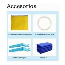 Funda Impermeable Para Limpieza De Aire Acondicionado - Azul - Ver 6