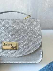 Women Tote Bags - 銀色 - 查看 2