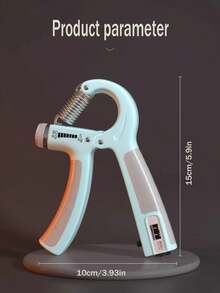 1入組,大小調整握力訓練器,男女適用,手腕和手指力量訓練器,適用於健身運動設備 - 黑色款數款[可調式磅數] - 查看 10