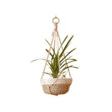 1 Piece Gardening Flower Pot Net Bag Hand-woven Hanging Basket Bohemian Style Indoor Green Plant Decoration - 1079 - View 2