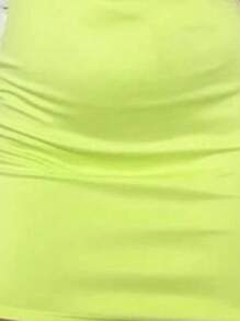 Women Dresses - Màu xanh chanh - Xem 2