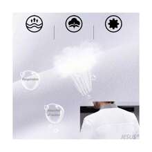 Sweat-Wicking Short Sleeve Filipino Chef Clothing - Black - View 5