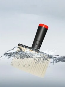 1包帶有彩色區塊的內部細毛清潔刷 - 黑色 - 查看 3