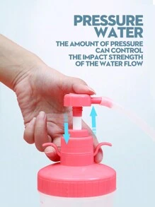 1 Peça, Banheira Portátil com Pressão de 350ml/500ml com Sistema de Limpeza Reutilizável para Higiene Feminina