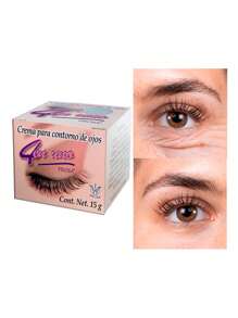 PROSA Crema Para el Contorno de Ojos,  4 en 1, Hidrata y Suaviza, Previene y Reduce Visiblemente Las Líneas de Expresión - Blanco - Ver 3