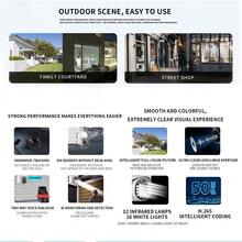Dbit A13 2mp Wifi Ip攝像機ptz無線閉路電視防盜攝像機移動檢測夜視監控攝像機 - 白色 - 查看 7