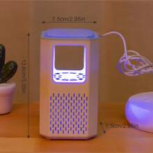 1入組usb供電室內靜音攜帶式蚊子驅除器 - 藍色 - 查看 3