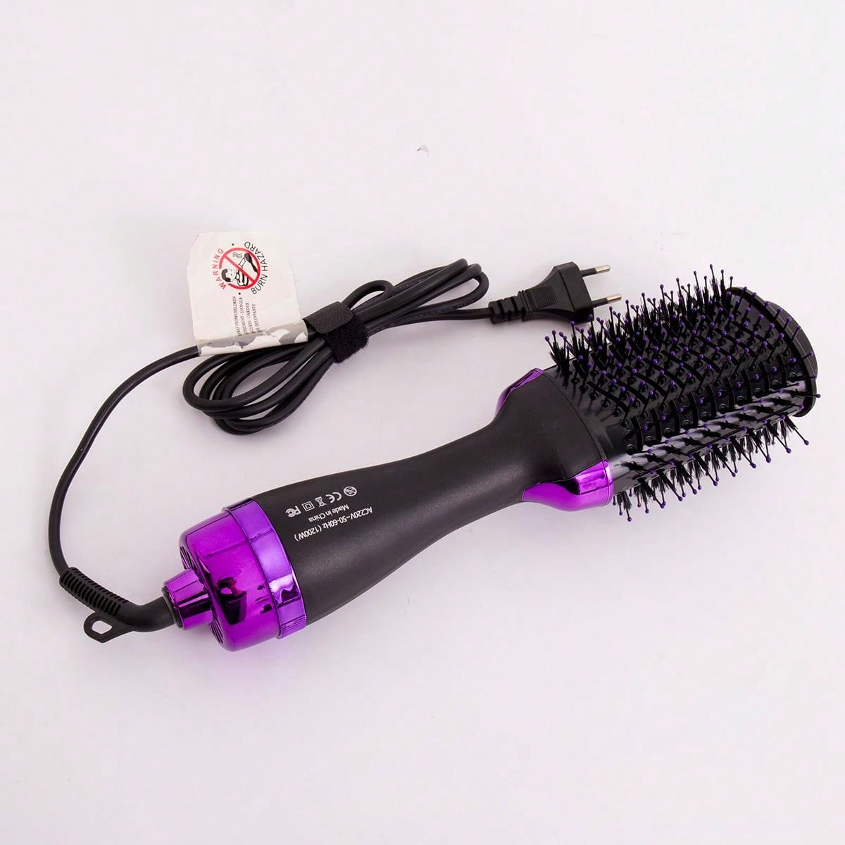 3in1 Hot Air Brush, Curling Iron And Hair Dryer With Multiple Heat