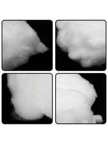 人造白色3d雲朵diy裝飾道具,適用於生日派對、舞台、窗戶、婚禮、天花板、室內商場裝飾 - 白色 - 查看 8