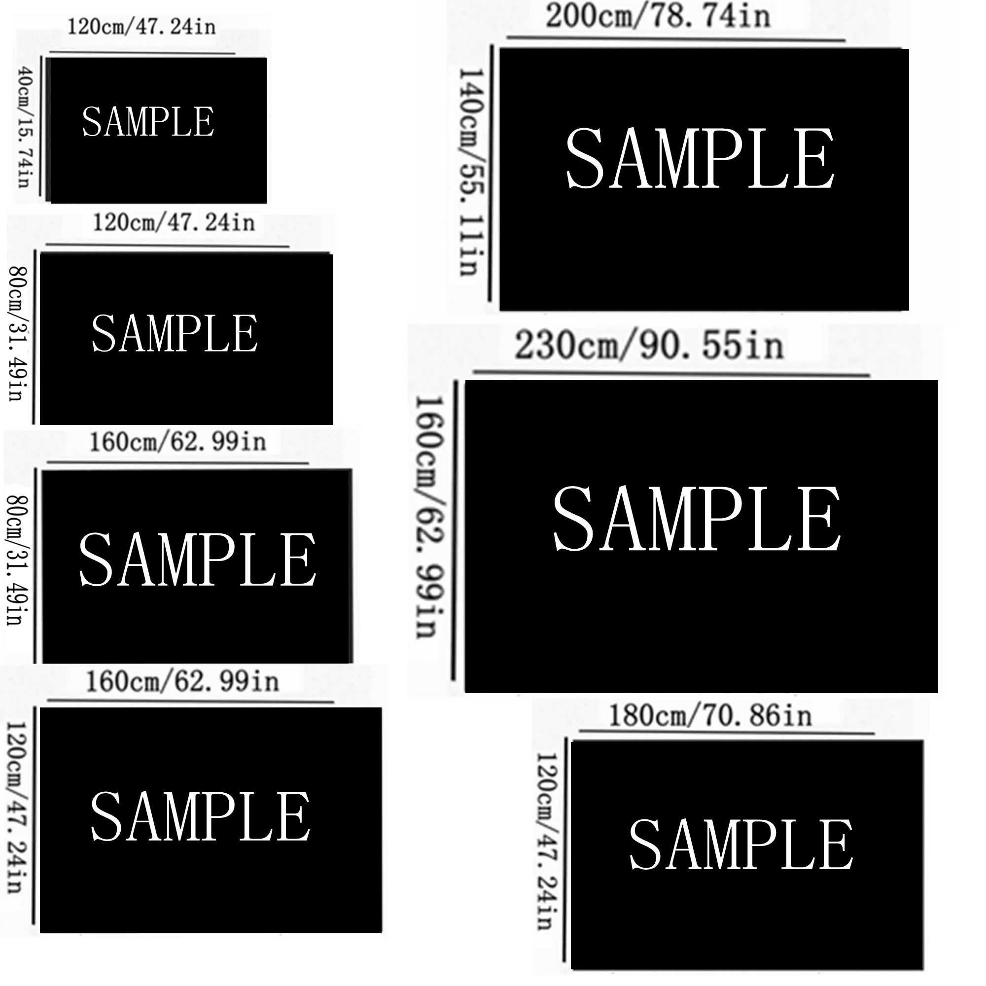 Modern Minimalist Style Living Room Rug, Full Coverage Shaggy Coffee