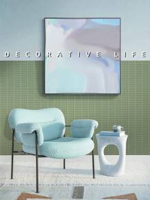 靈感來自瓷磚的實心顏色壁貼,10*20cm,9入組,綠色,可用於覆蓋或裝飾裂縫和刮痕,是家居卧室、客廳、廚房裝修和改造的理想選擇,可拆卸pvc自粘壁貼,diy裝飾效果 - 綠色 - 查看 4