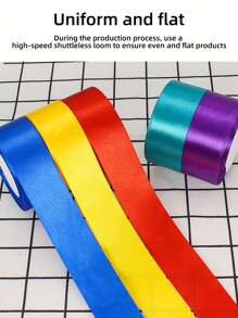 1/5 Rolls Olive Green 4cm Wide Satin Ribbon, For Hair Bow Making, Cake And Baking Decorations,Gift Box Wrap Ribbon,