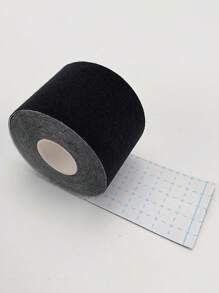 1對彈性布質乳頭蓋,防下垂胸貼內衣貼,隱形提拉運動繃帶,胸部貼片 - 黑色 - 查看 6