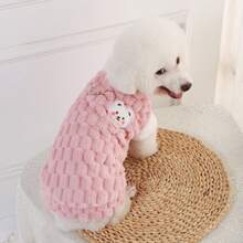 Pet Clothes, Dog Autumn/Winter Outfits, Teddy/Cat Thick Vest Jacket, Small Dog Clothes, Wholesale