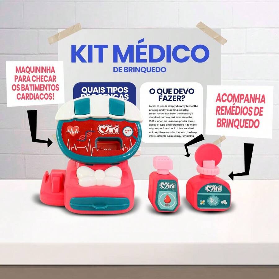 Doctor Toy Kit 25 Pieces Mode de Mujer SHEIN España