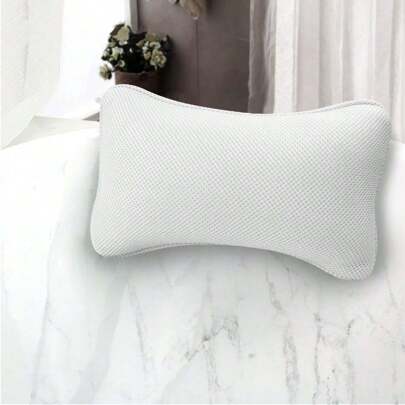 1pc Bath Pillow, Easy To Use, Easy To Dry, Easy To Clean Bath Pillow, Suitable For All Kinds Of Bathtubs, Suitable For All Kinds Of Bathtubs, Suitable For All Kinds Of Bathtubs Bathroom Decor Summer