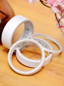 High Viscosity Double-Sided Tape For Office And Student Use, No Residue, Hot Melt, White Strong Adhesive Tape, Transparent, 5mm/10mm/20mm/30mm