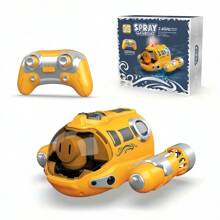 Điện lực Điều khiển từ xa Con thuyền Tàu ngầm Đồ Chơi Không thấm nước Rc Con thuyền Đối với Hồ bơi Và 2.4 GHz Động cơ Con thuyền Xịt nước Tàu ngầm Giường đôi tiêu chuẩn Đinh ốc Chân vịt Với Đèn Quà sinh nhật Đối với Con trai Cô gái - Màu vàng - Xem 10