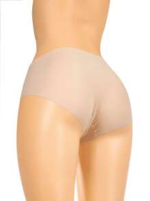 Pack Of 4 Pieces Of Briefs, Soft And Comfortable Cotton Fabric Panties For Women Random Colors - 彩色 - 查看 10