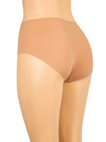 Pack Of 4 Pieces Of Briefs, Soft And Comfortable Cotton Fabric Panties For Women Random Colors - 彩色 - 查看 3