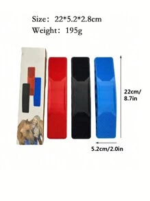 1pc Depilation Beauty Massage Horse Hair Brush, Color Random - Multicolor - View 3