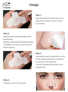 100pcs M-Triangle Shaped Dry Disposable Nose Strips With Storage Box, Breathable Skin Care Nose Strips Moisturizing Nourishing DIY Nose Paper Nasal Strips Nose Patches Soften Liquid-Free Home Beauty Salon Use Nose Strip Patch, Nose Strips For Blackhead Removal, Deep Cleansing Pore Strips, Lightweight Fit Flexible Non Woven T Zone Skin Care