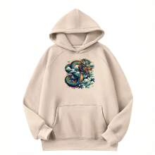 龍紋轉印乙烯基膜,適用於衣服、t恤、口罩、牛仔褲、背包、帽子、枕頭等,容易熱壓貼紙,可個性化定制風格,可洗熱轉印設計 - 彩色 - 查看 5