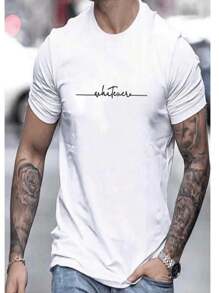 Men T-Shirts - 白色 - 查看 1