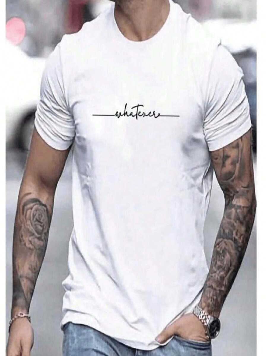 Men T-Shirts - 白色 - 查看 1