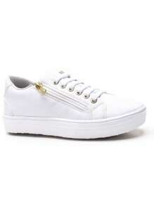 Women Wedge Sneakers - 白色 - 查看 6