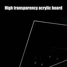 1 Pack 2 Tier Acrylic Wooden Display Stand, Clear Acrylic Display Riser Shelf Wood Tiered Display Shelf Rack Step Ladder Riser Stands For Cupcakes Perfumes Figures Collectibles - 2 Tier - View 5