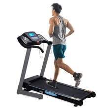 Treadmill With Auto Incline Folding Treadmill 12% Incline 2.5 Horse Power 15 Preset For Home Use 8.5 Mph Range - Black - View 1