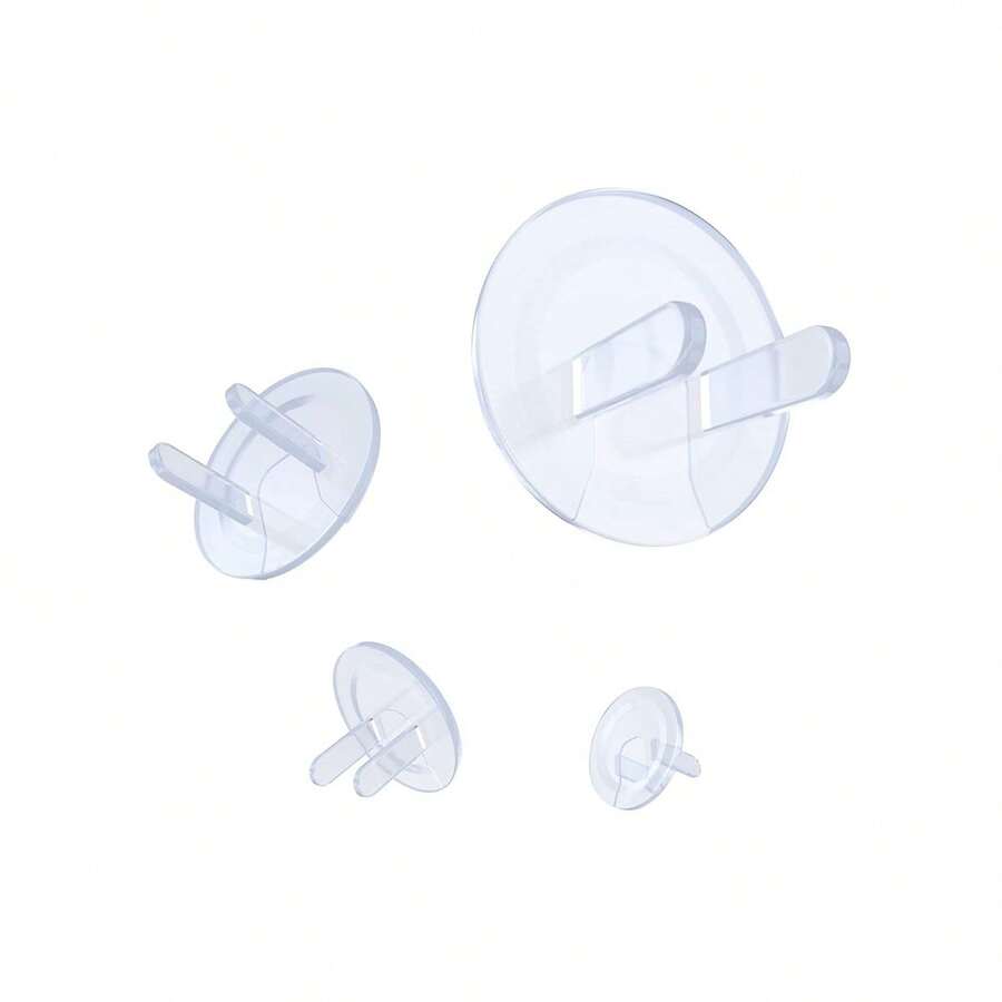 8pcs/16pcs American Standard Socket Cover, Clear Color Electrical