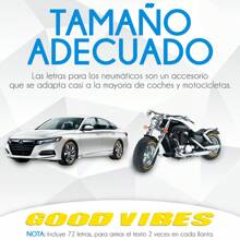 Letters For Tires Stickers 4 Car Tires Rubber Letters Sticker In The Shape Of Letters Label Fast, Good Vibes, Moto Sport, Racing, Super Sport - Yellow - View 7