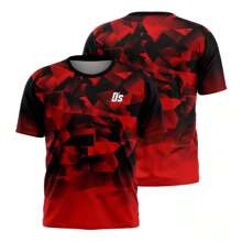 Men T-Shirts - 紅色 - 查看 3